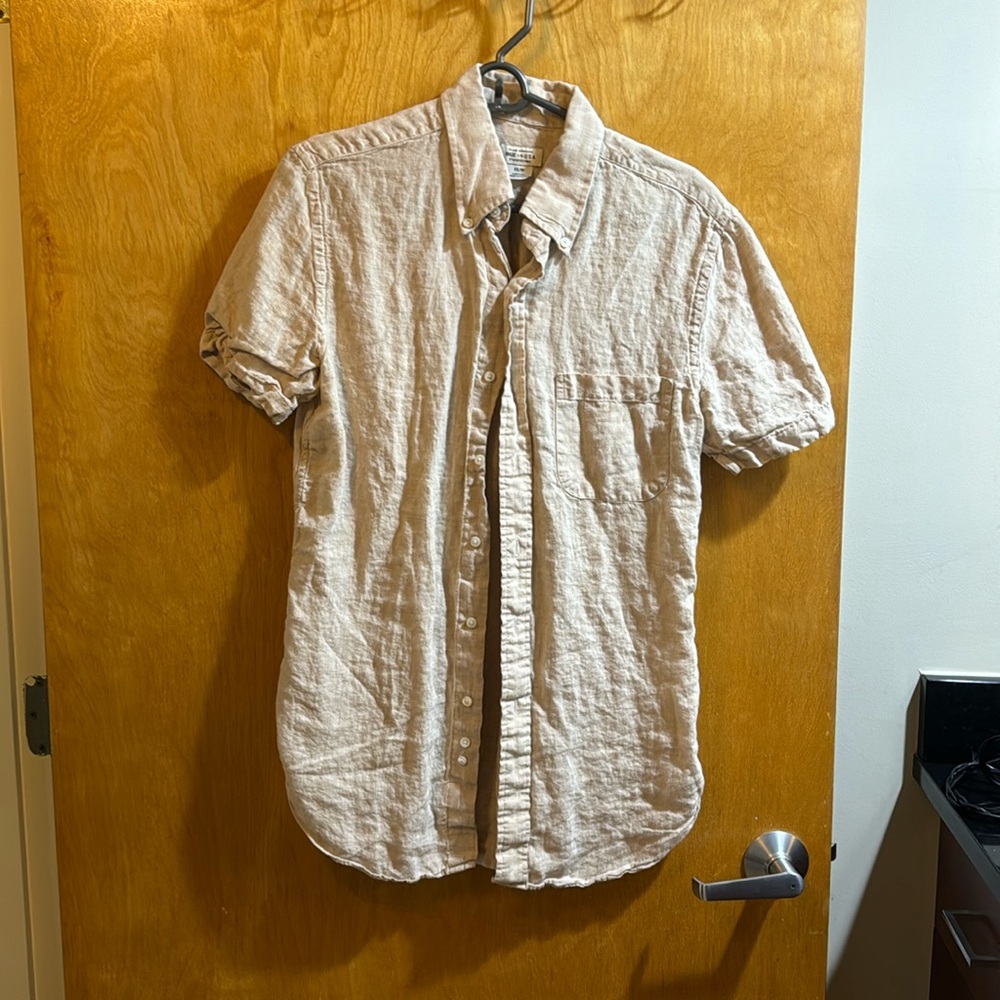 Club Monaco Linen Men’s Shirt XS
